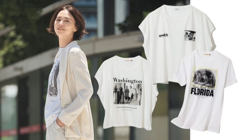 ジャケットコーデに必須。大人の“フォトTシャツ”選び方は？