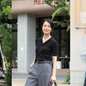 【40代私服スナップ】スカーフ・バッグetc……小物で差がつく！松田珠希さんの上品カジュアルな1週間コーデ