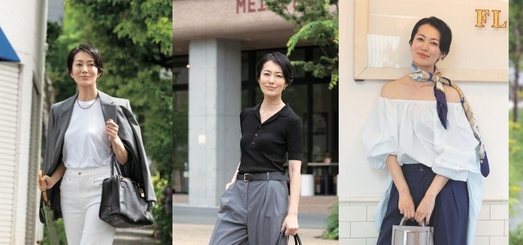 【40代スナップ】「圧を与えない」が新マナー!? 松田珠希さんの上品カジュアル1週間