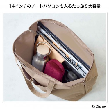 GLOW 2025年10月号2025年10月号 付録【キャプテンスタッグ
ミッキーマウスデザイン
BIGトート】 14インチのノートパソコンも入るたっぷり大容量