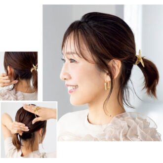 ショートヘア編・夏の崩れない“まとめ髪”はスティックコスメが鍵！【HOW TOつき】
