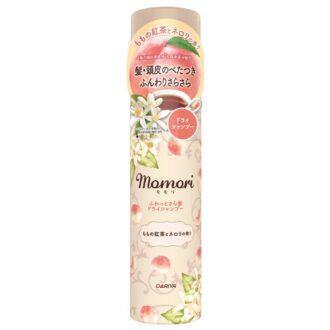 スプレーするだけで頭皮と髪のべたつきを抑え、シャンプーしたての髪へ。ほんのりメントール感も気持ちいい。モモリ ふわっとさら髪ドライシャンプー 100g 1111円※編集部調べ（ダリヤ）　