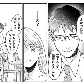 「漫画」３話　ケガをした私より家事の心配⁉　どこまでも自己中な夫…… 『水曜午後２時の恋人　寂しさにつける薬はありますか？』