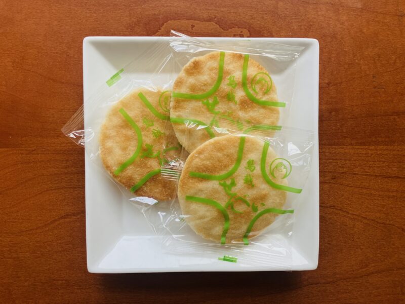鳥越せんべい 楚良商店「バターせんべい」