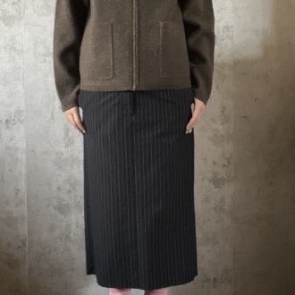 身長174㎝の筆者はMをチョイス。肌触りも心地よく、秋から初冬にかけてのアウターとしてかなり使えると思います！