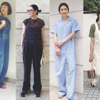 【40代スナップ】1枚で洒落見え完成！ 忙しい朝を救う“大人のオールインワン”4選