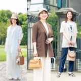 【40代スナップ】夏のはおりは〈ジャケット〉一択!大人をきれいに見せる3スタイル