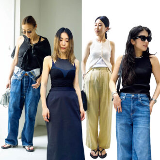 【私服スナップ】買ってよかった！華奢見えが叶う〈アメスリトップス〉優秀デザイン4選