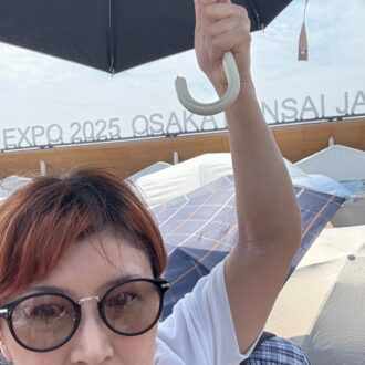 万博レポート・かがやき隊あら馬さん