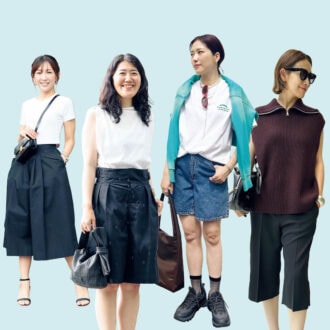【40代私服スナップ】今っぽさNo.1！最旬ハーフパンツ大人の着こなし4選！