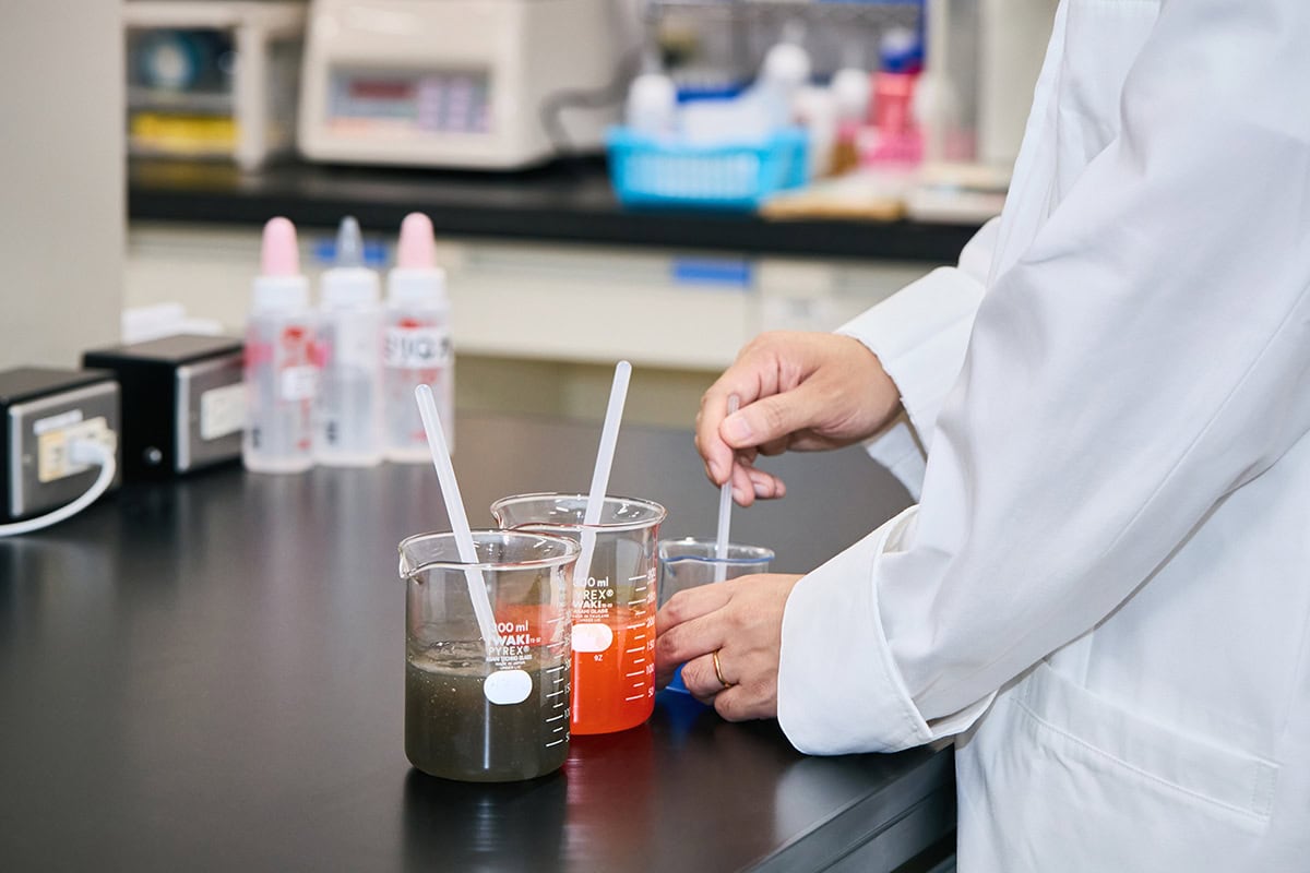 hoyu「ヤーバサンタ」を研究しているイノベーションセンター