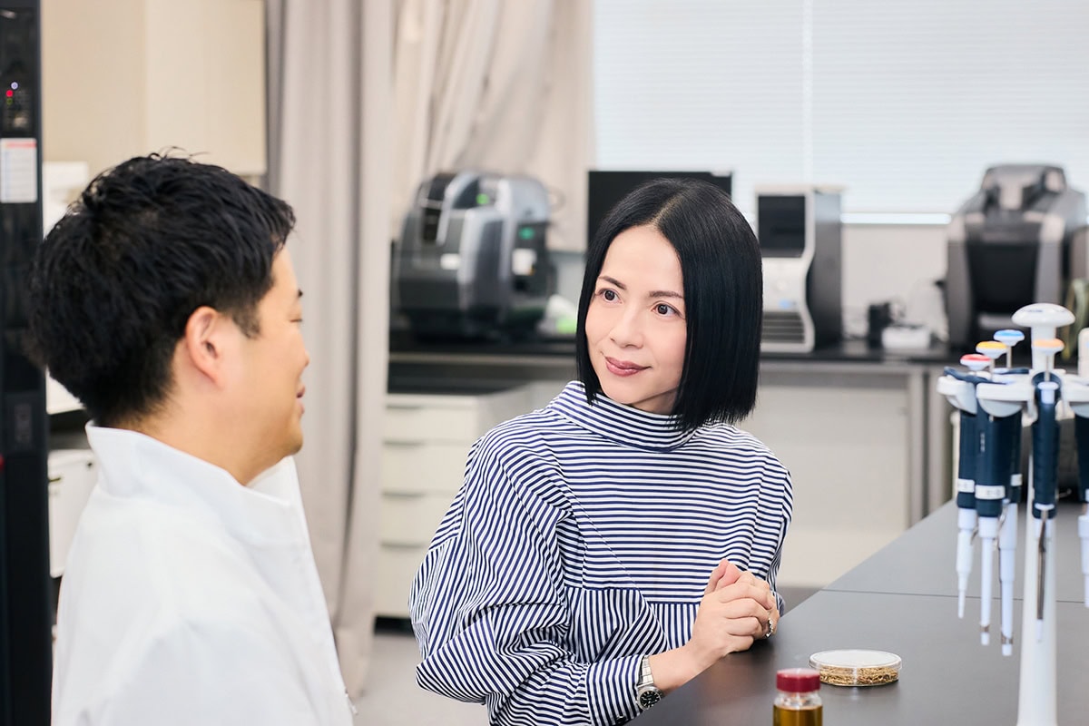 hoyu「ヤーバサンタ」を研究しているイノベーションセンター