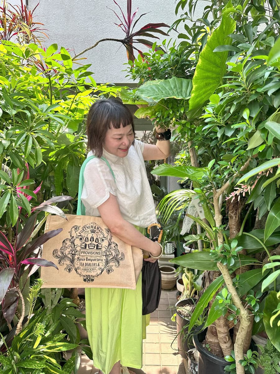 Botanical Atelier Ressourcesの月イチセールへ菅沼伊万里