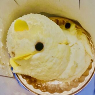 ぴよりん、ちょいとよろめき