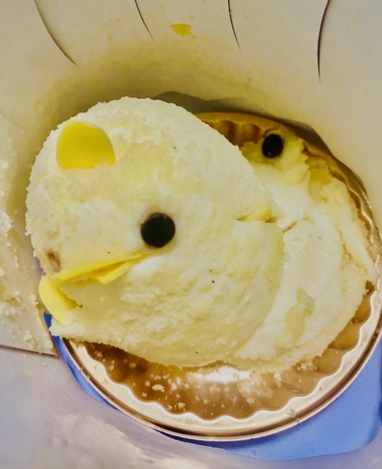 ぴよりん、ちょいとよろめき