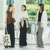 【40代スナップ】ラクしてきちんと見え♡ 温泉女子旅にぴったりな大人の旅スタイル｜温泉情報つき！
