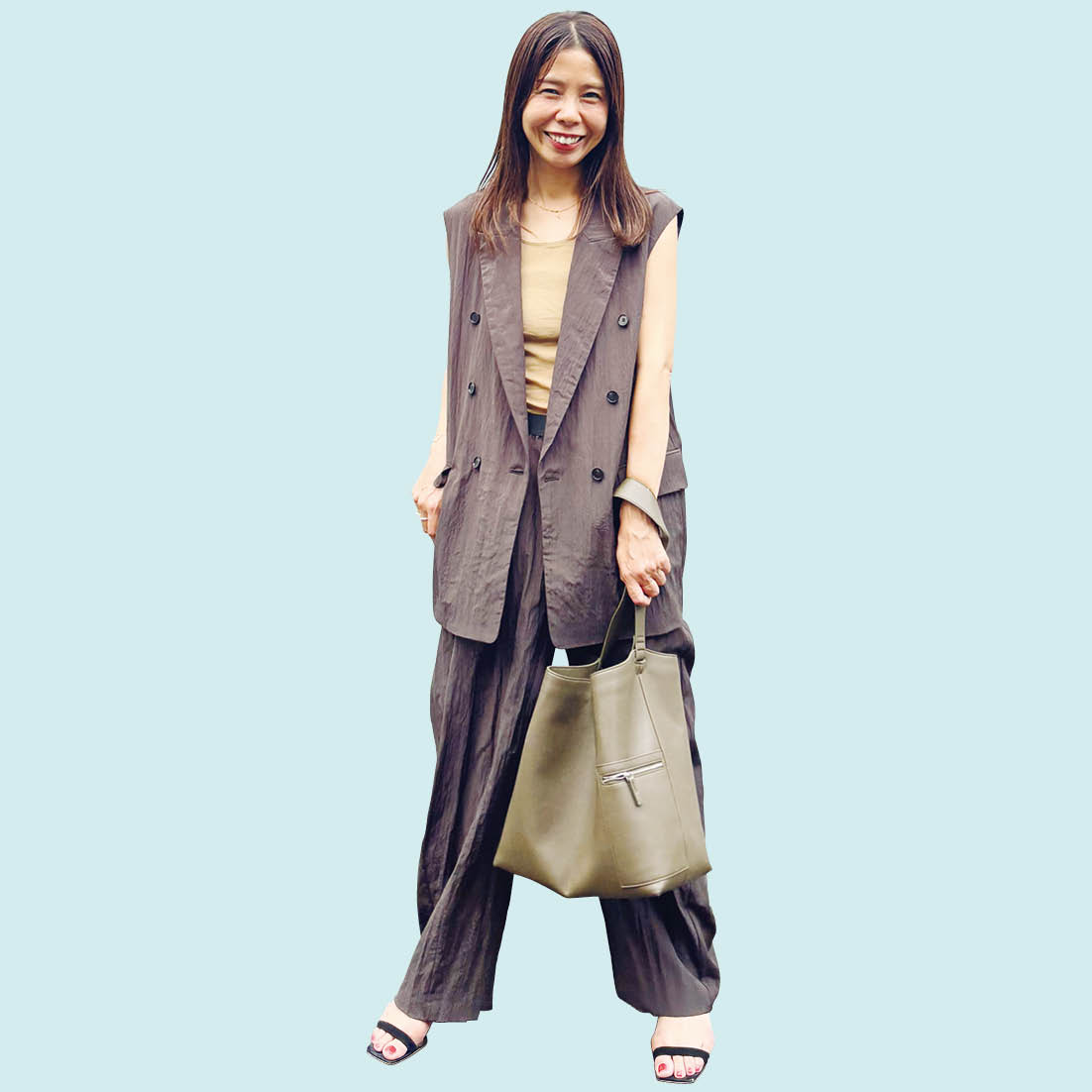 サロン アダム エ ロペ プレス　青山沙起子さん