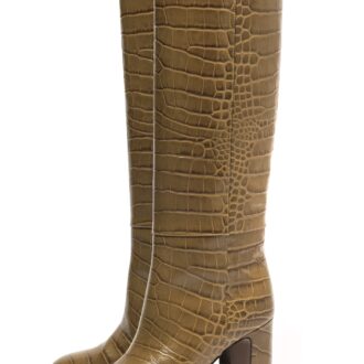 PELLICO〈ペリーコ〉のクロコ型押しロングブーツ