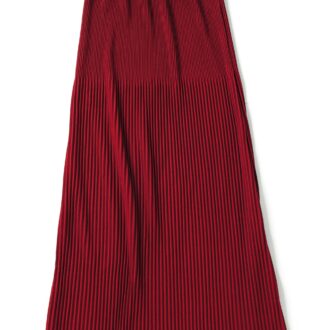 細いリブのIライン。スカート1690円