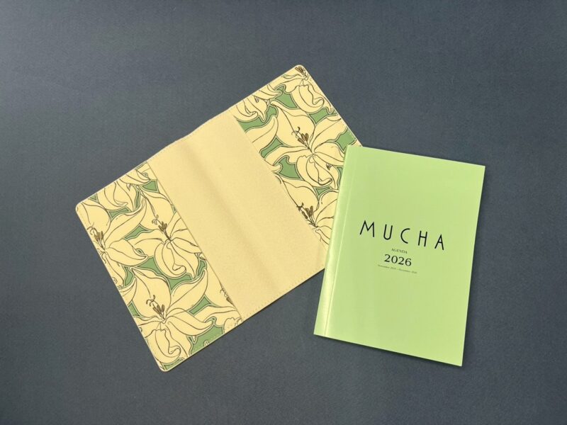 GLOW12月号 付録 ミュシャカバー