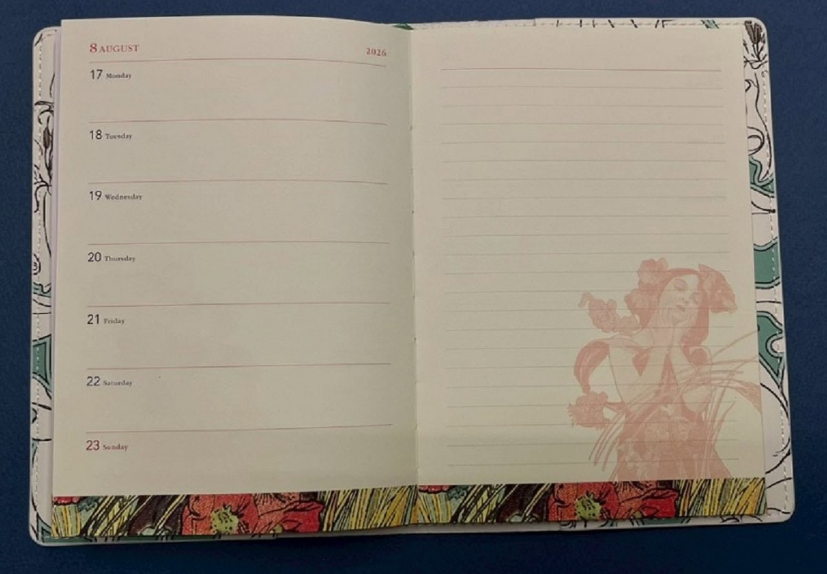 GLOW 12月号　付録　ウィークリー　8月