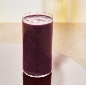 ブルーベリー、プロテインスムージー