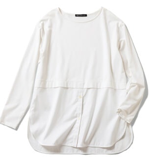 デザインカットソー1万1990円（23区／オンワード樫山 お客様相談室）