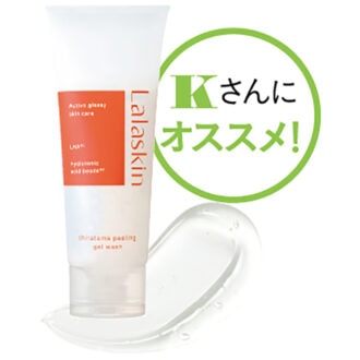 Lalaskin 白玉ピーリングジェル洗顔 140g 1650円（プレミアアンチエイジング）※9月19日発売