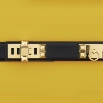 ベルト（レザー×メタル）51万4800円（エルメス／エルメスジャポン）