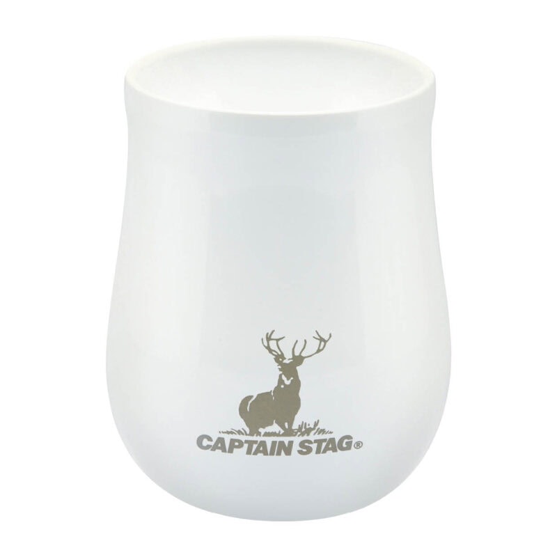 UE-3618 「香る」真空二重タンブラー240(セラミックホワイト)2750円(キャプテンスタッグ)