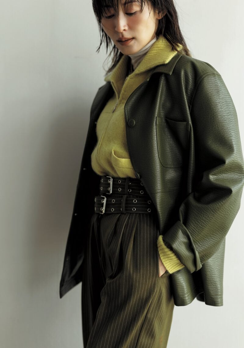 優しいクリームイエローでハードさをマイルドに仕上げる