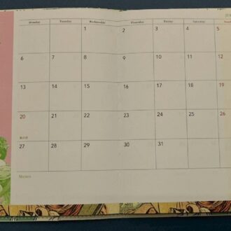 GLOW 12月号 付録 マンスリー 7月