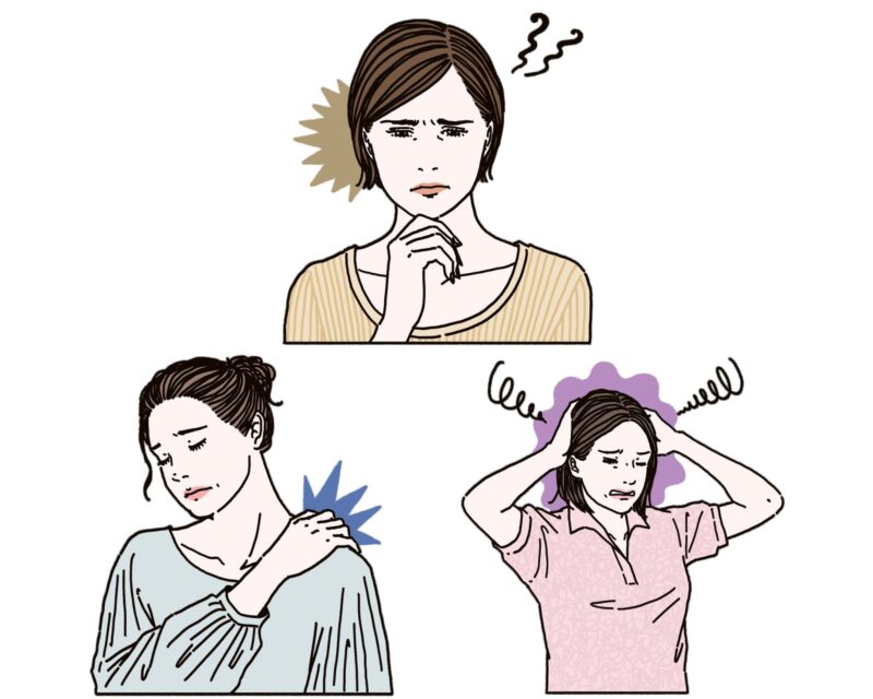 老眼を我慢すると、こんな心身ストレスが！