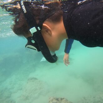 かがやき隊杉田さんのハワイ旅行紀　ハナウマ湾でシュノーケル