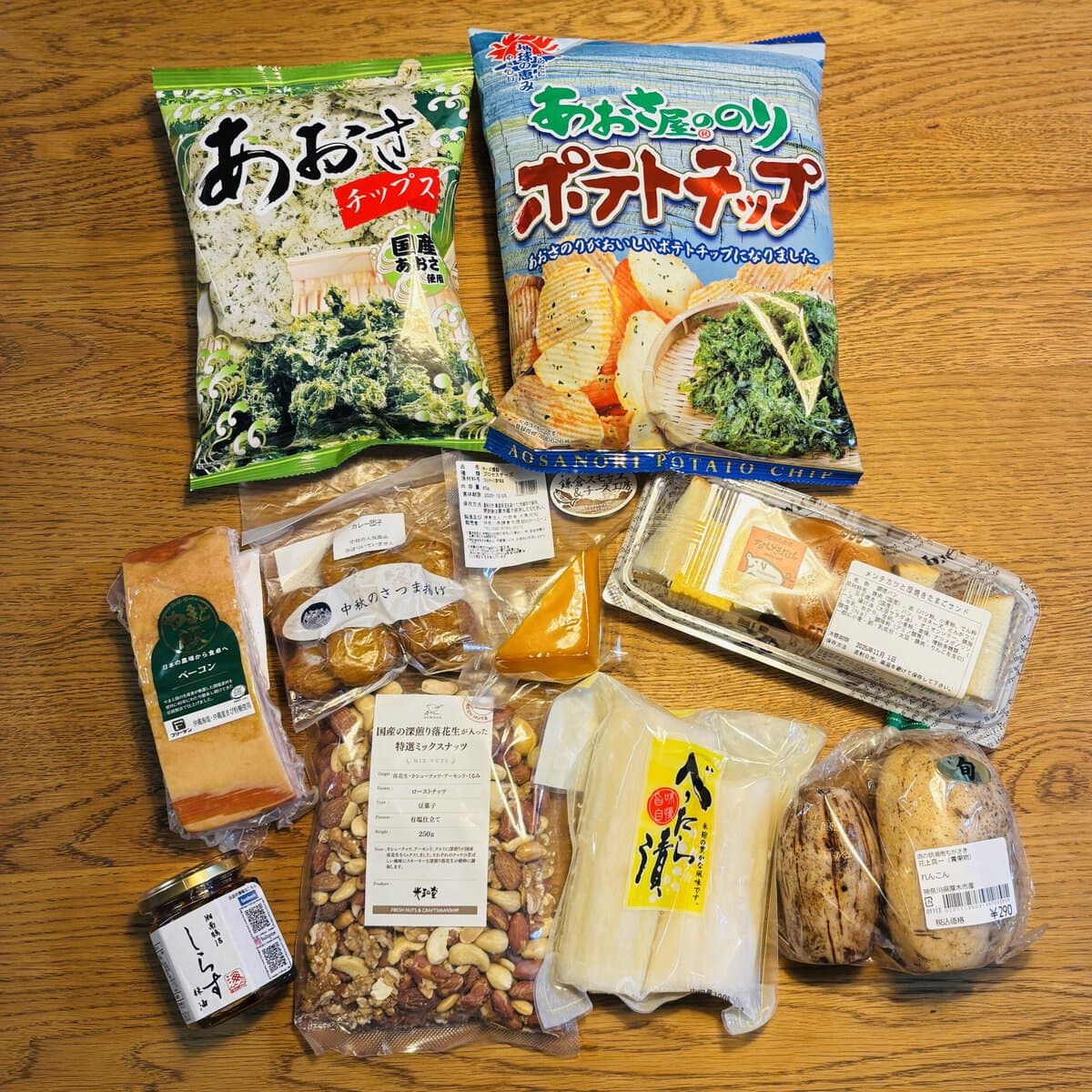 道の駅湘南ちがさき、購入品一部