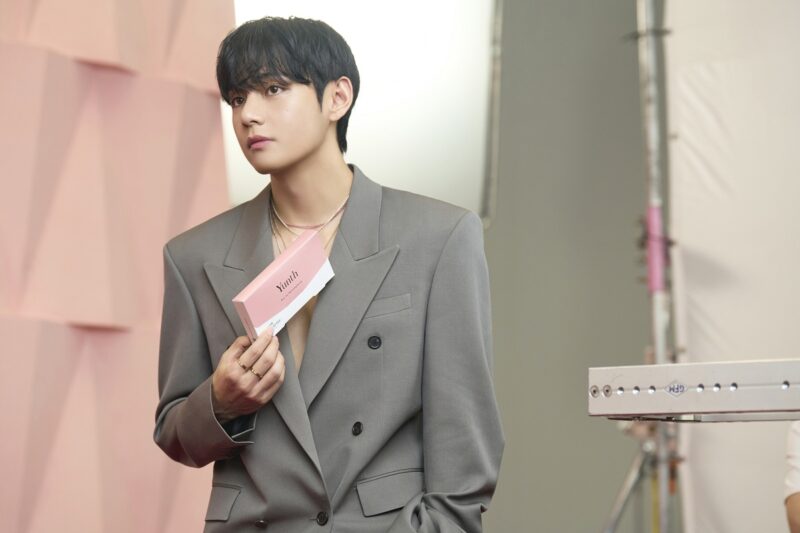 BTS　V氏　メイキング画像