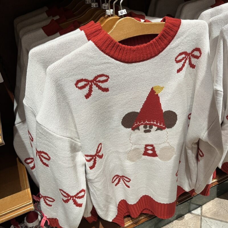 クリスマス仕様のニット