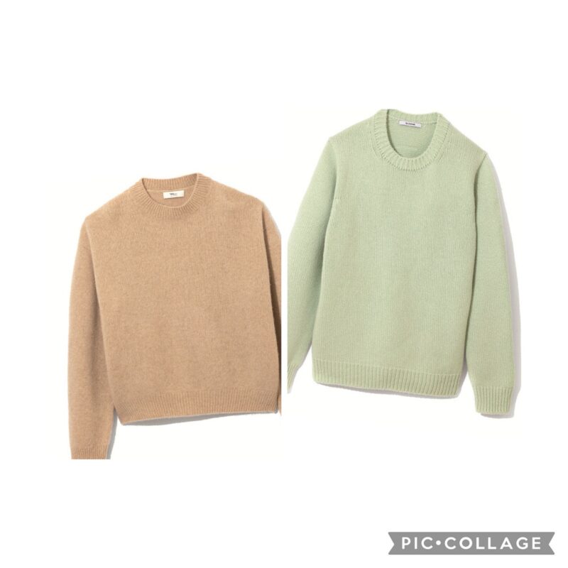 キレイ色ニット&カシミヤニット
