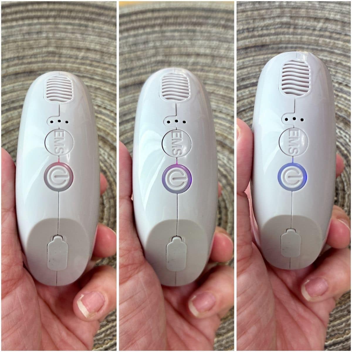 3COINS「リフトケアEMSカッサ」は３つのモード