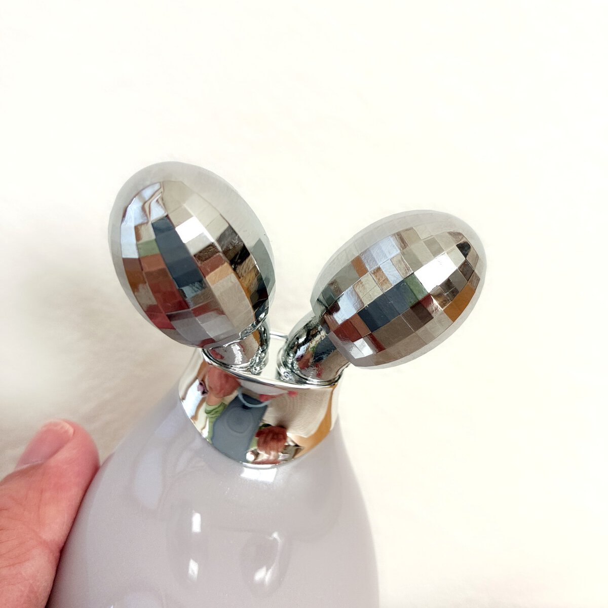 「EMS美顔ローラー」のローラー部分