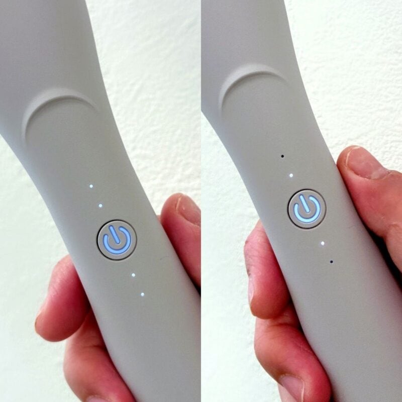 3COINS「ヒートヘアブラシ」温度設定