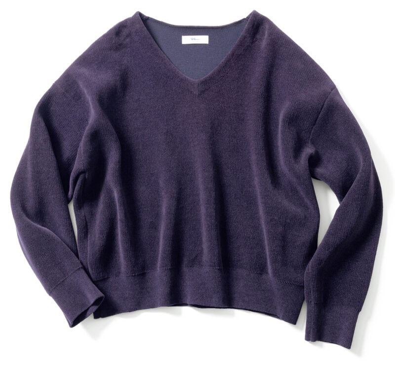 起毛感のあるニット。3万9600円（ロンハーマン）