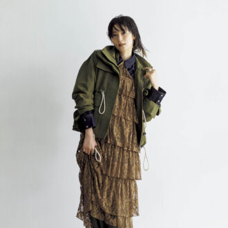 新御三家カラー【ブラウン・カーキ・ネイビー】 の上級トリコロールで洒落る！【40代おしゃれ】