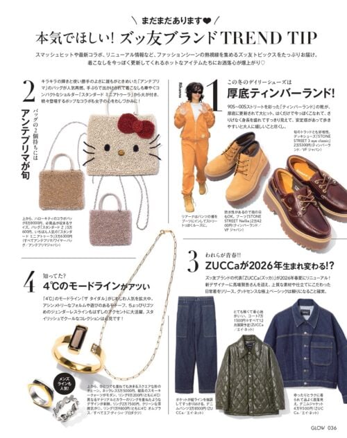 GLOW 2026年1月・2月合併号