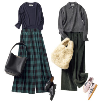 【イエベ・ブルべで違う！】「似合うネイビー」服「似合うグレー」服はパーソナルカラーで探す！｜40代おしゃれ