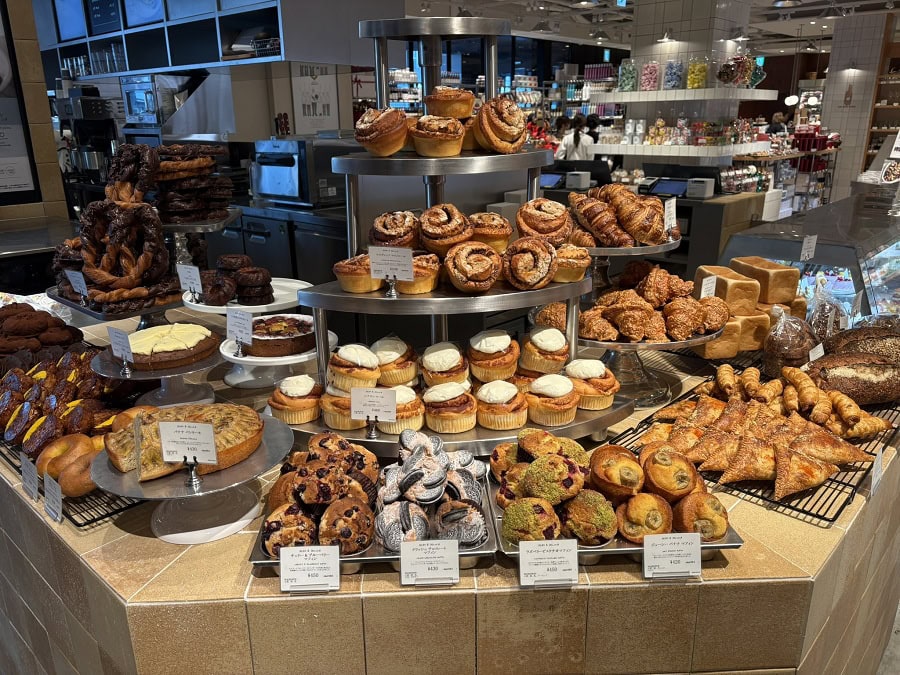 ディーンアンドデルーカのベーカリー