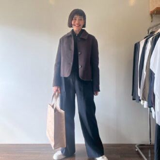 MUJILabo カンペール コラボ 高本さん着用