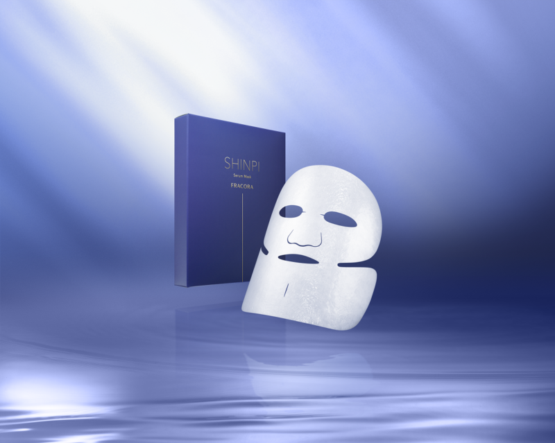 FRACORA SHINPI® セラムマスク 1箱5枚入り〈個包装〉通常価格 4,900円、定期便価格 4,409円(FRACORA)