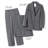 着まわしバツグン「カセット服」、キレイ見え”グレンチェック”が買い!【40代おしゃれ】