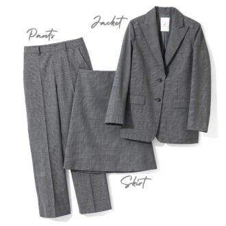 着まわしバツグン「カセット服」、キレイ見え”グレンチェック”が買い！【40代おしゃれ】